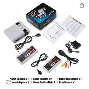Best gift for kids- Mini Video Game Consoles with 620 Games and  2 Controllers